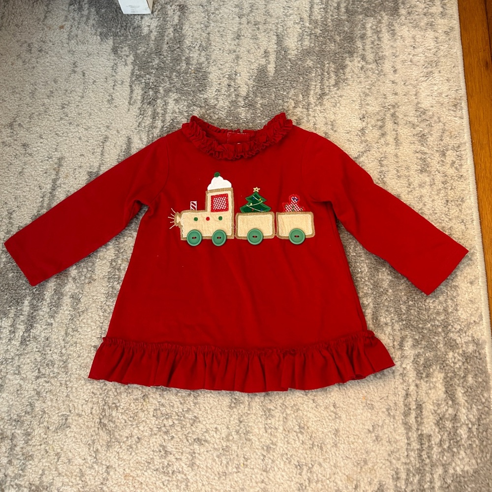 Bailey Boys Christmas Shirt size 18M